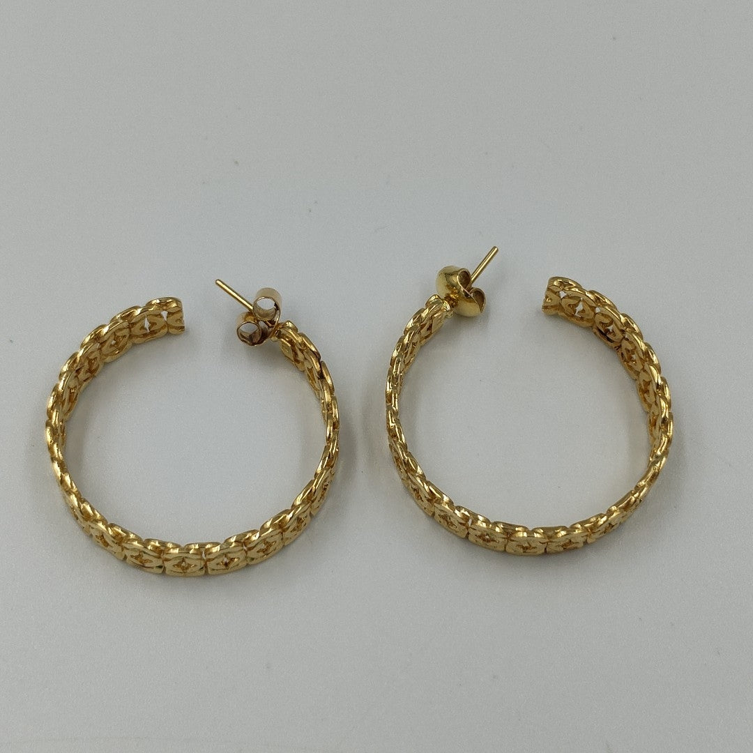 BROQUELES PAR ORO 18 K 19.5 GRMS (SEMINUEVO)