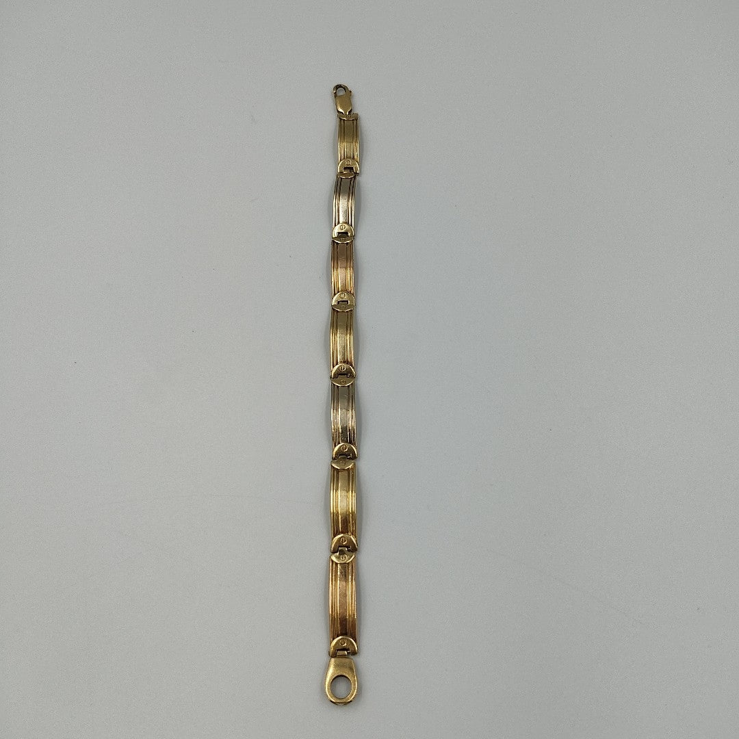 PULSERA ORO, ORO COMBINADO 14 K 14.8 GRMS (SEMINUEVO)
