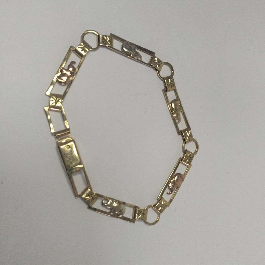 PULSERA ORO 10 K 6.4 GRMS (SEMINUEVO)