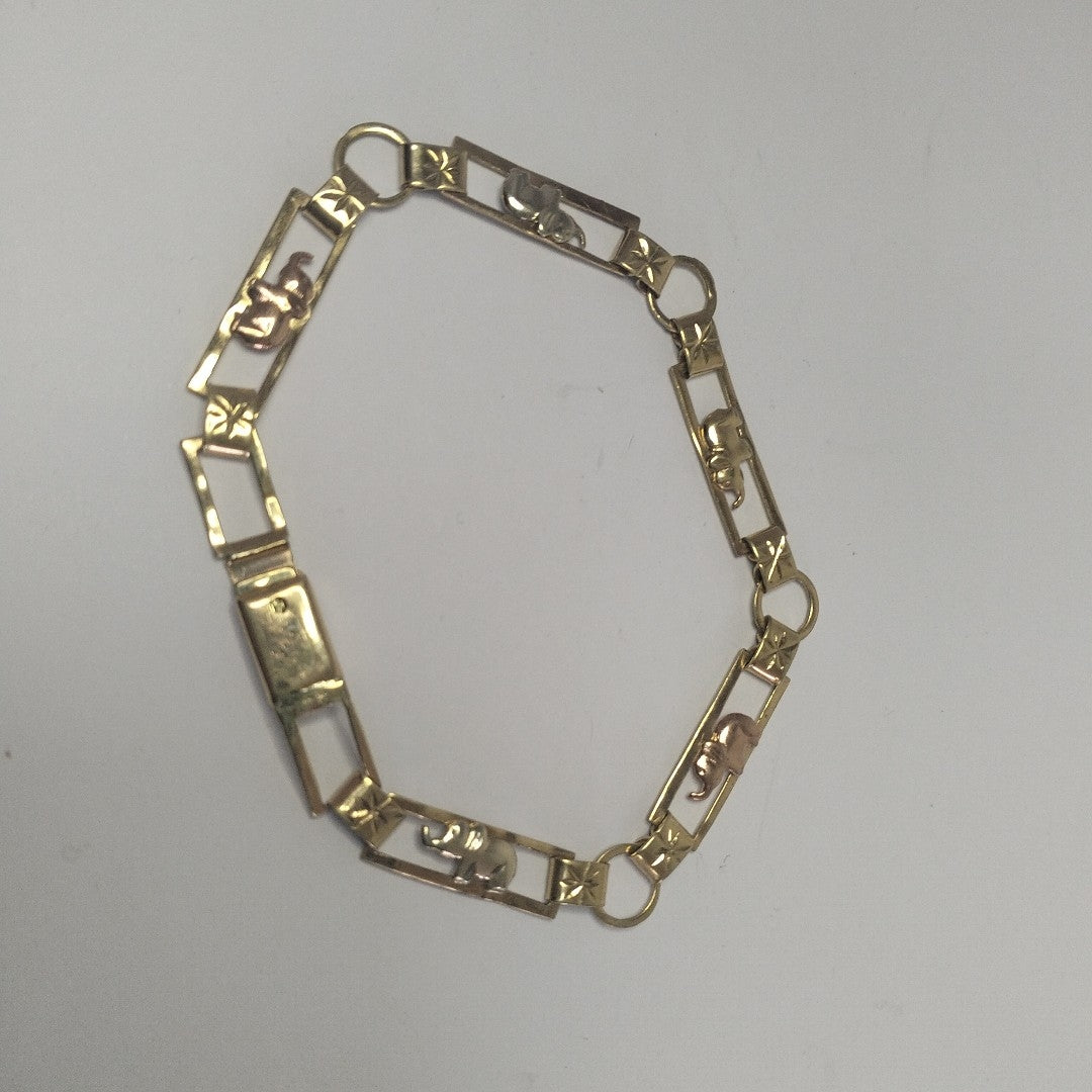 PULSERA ORO 10 K 6.4 GRMS (SEMINUEVO)