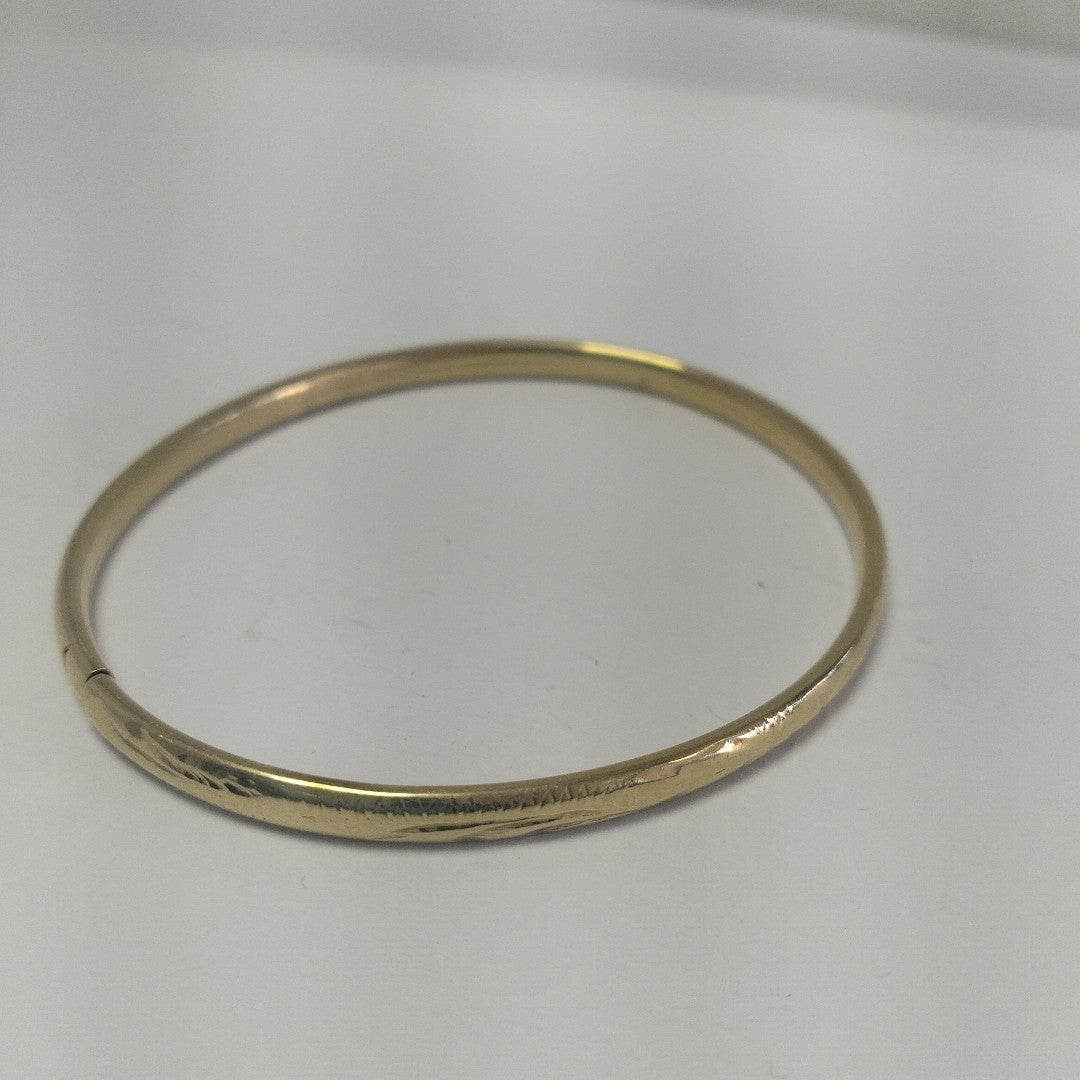 PULSERA RIGIDA ORO 10 K 4,90 GRMS (SEMINUEVO)