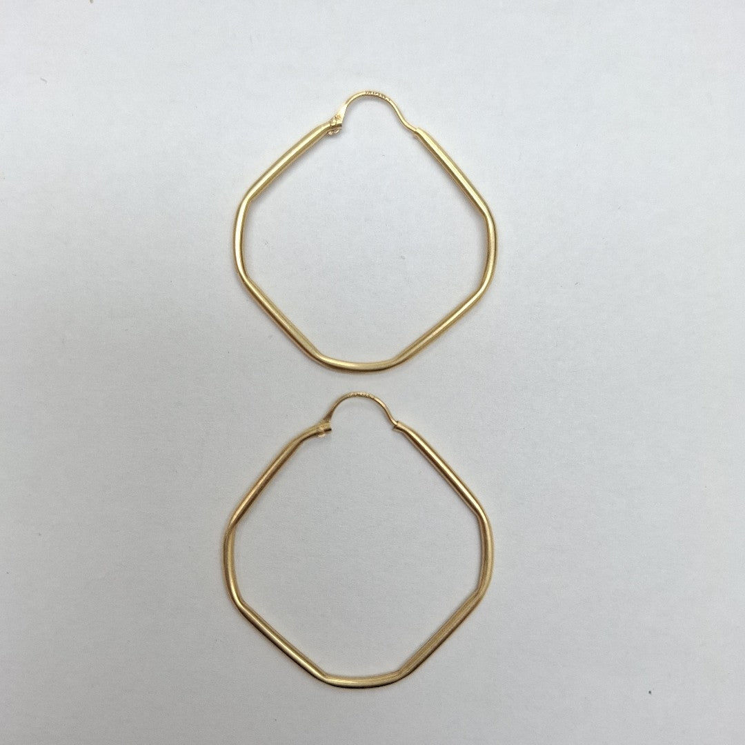 ARRACADAS PAR ORO 14 K 2.4 GRMS (SEMINUEVO)