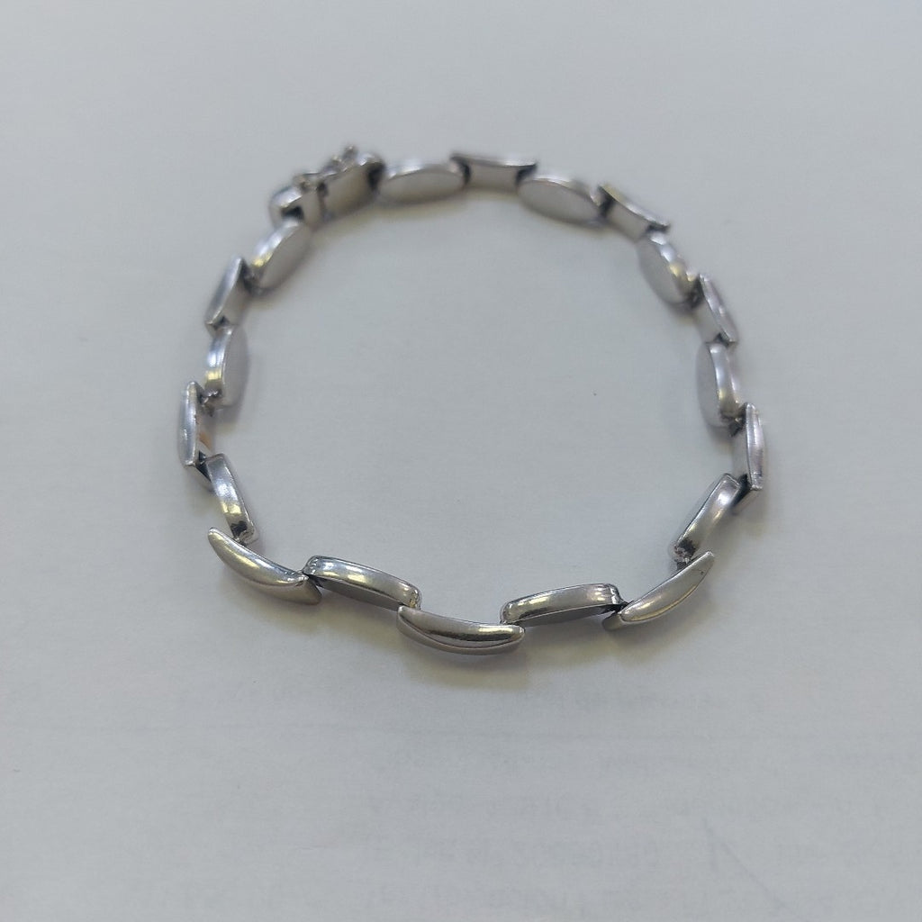 PULSERA ORO, ORO BLANCO 14 K 11.5 GRMS (SEMINUEVO)