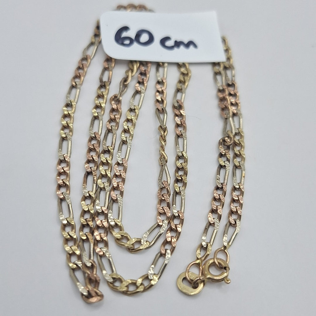 CADENA ORO, ORO COMBINADO 10 K 9.3 GRMS (SEMINUEVO)