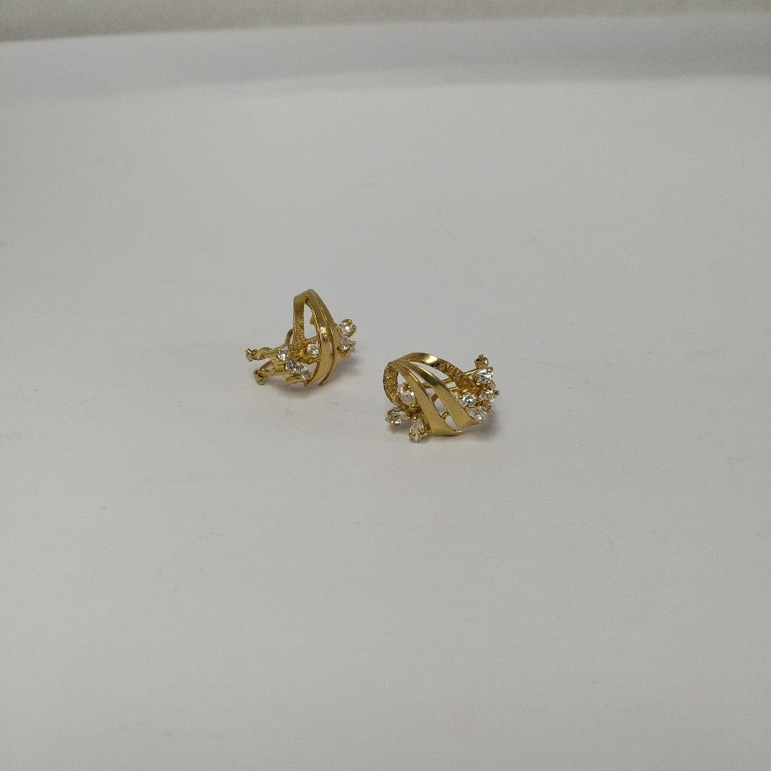 ARETES PAR ORO 14 K 4.6 GRMS (SEMINUEVO)