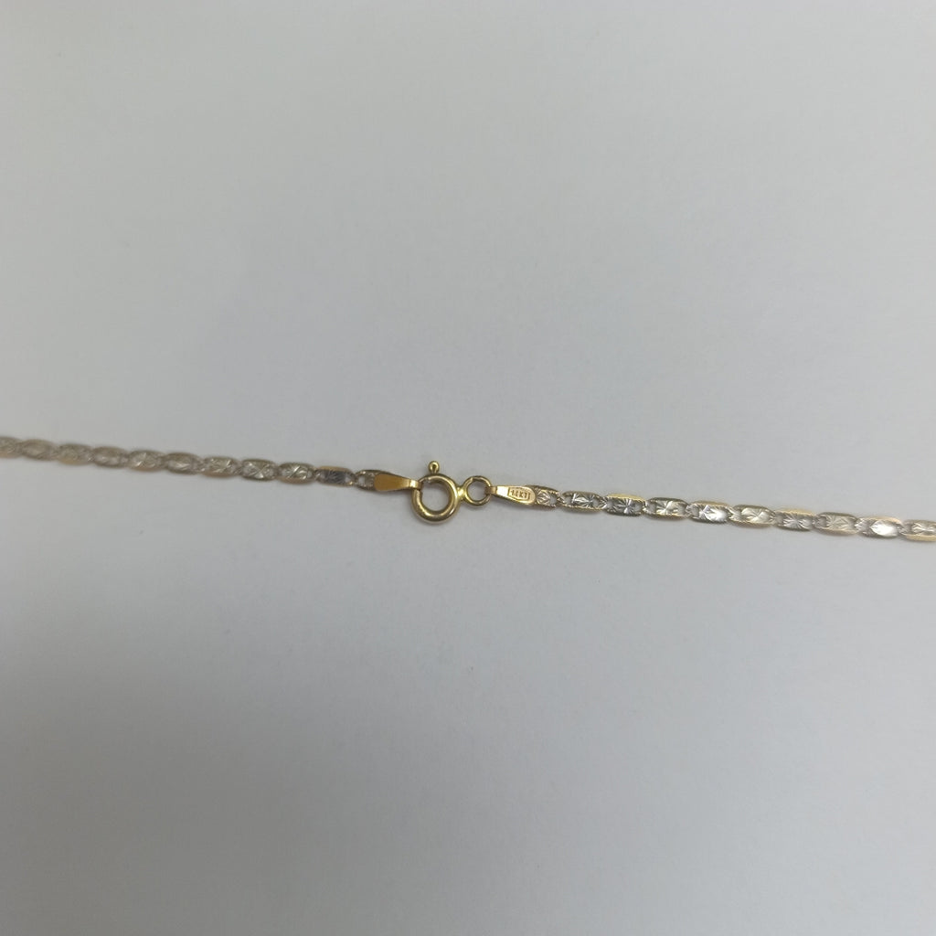 CADENA ORO COMBINADO 14 K 4.6 GRMS (SEMINUEVO)