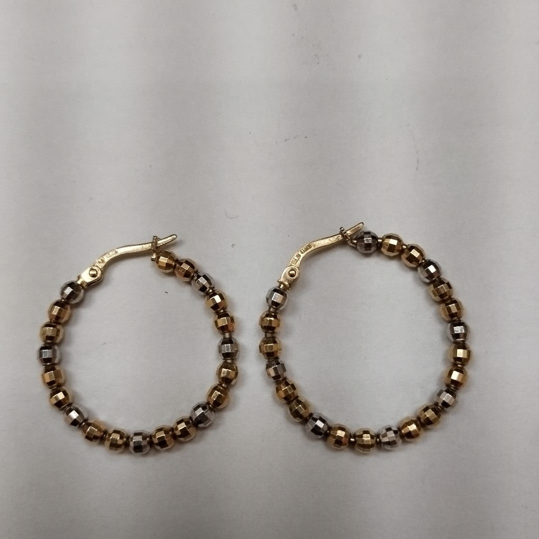 ARRACADAS PAR ORO 14 K 4,60 GRMS (SEMINUEVO)