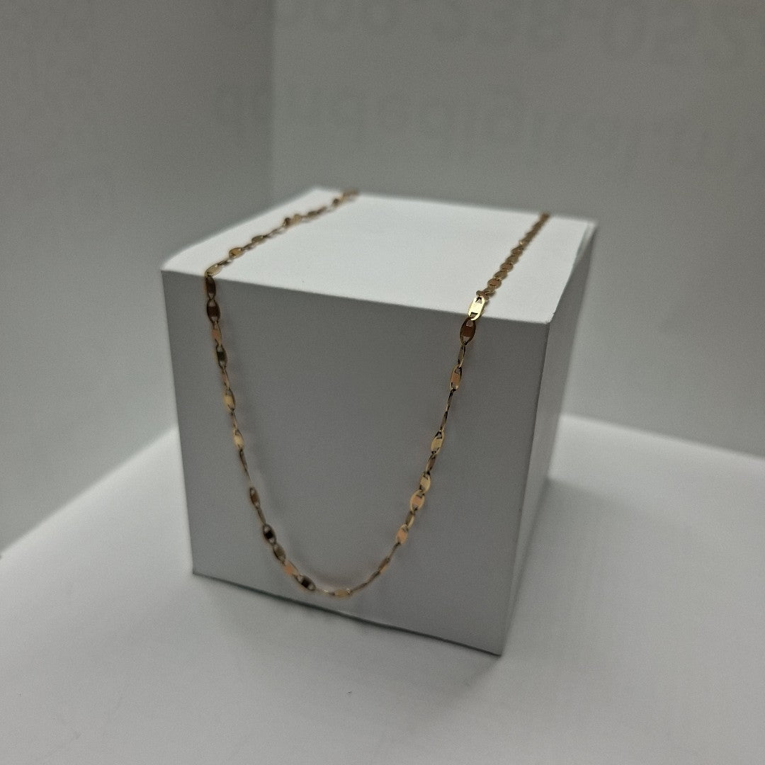 CADENA ORO COMBINADO 10 K 3,90 GRMS (SEMINUEVO)