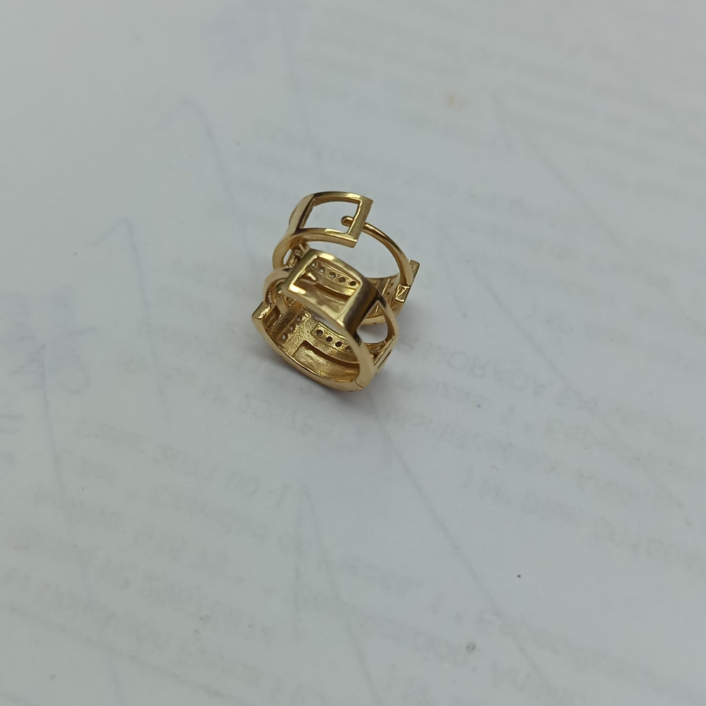 ARRACADAS PAR ORO 14 K 2.2 GRMS (SEMINUEVO)