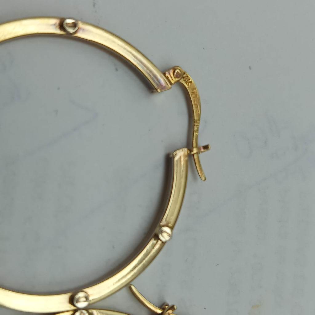 ARRACADAS PAR ORO 14 K 5.2 GRMS (SEMINUEVO)