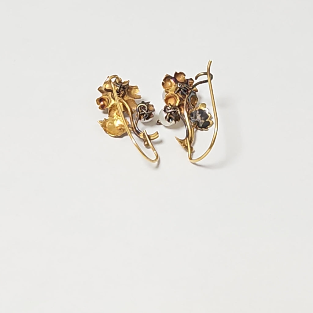 ARETES PAR ORO 8 K 2,40 GRMS (SEMINUEVO)