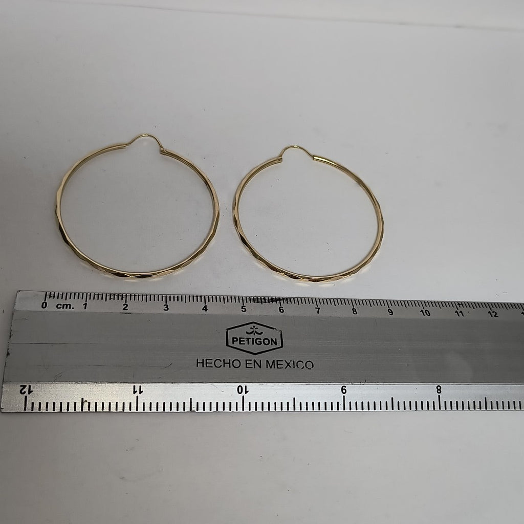 ARRACADAS PAR ORO 14 K 3.4 GRMS (SEMINUEVO)