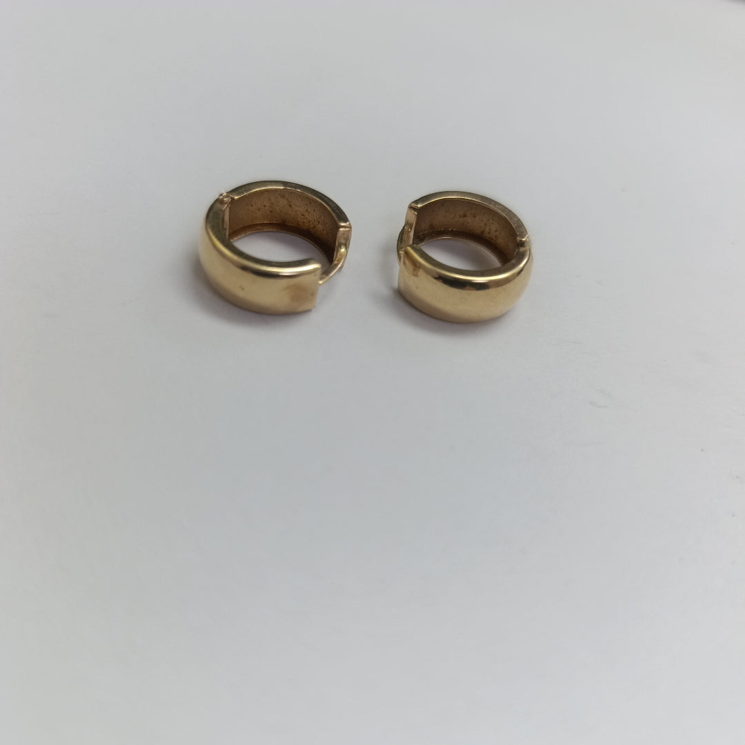 ARRACADAS PAR ORO 10 K 2.8 GRMS (SEMINUEVO)