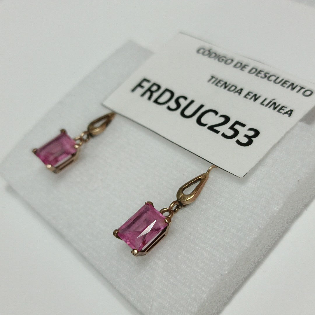 ARETES PAR ORO 8 K 4.2 GRMS (SEMINUEVO)
