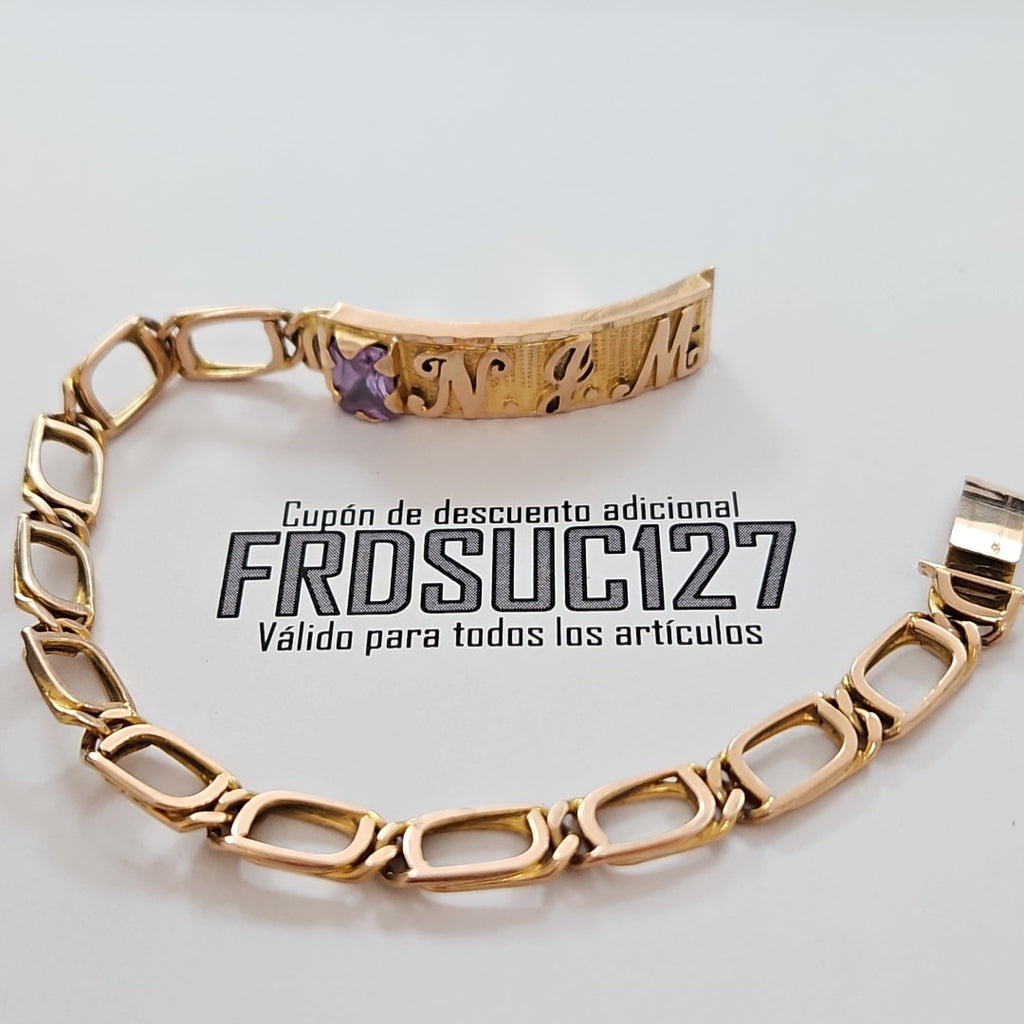 ESCLAVA ORO 10 K 13.8 GRMS (SEMINUEVO)