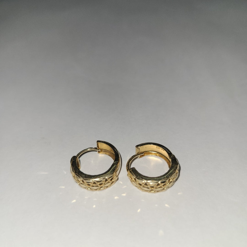 ARRACADAS PAR ORO 14 K 1.7 GRMS (SEMINUEVO)