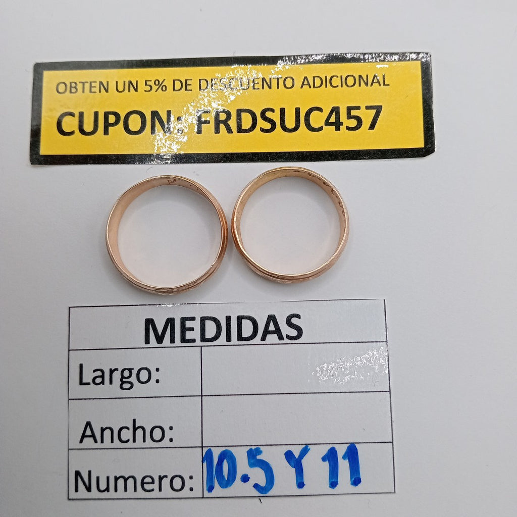 ARGOLLA ORO 10 K 4,20 GRMS (SEMINUEVO)