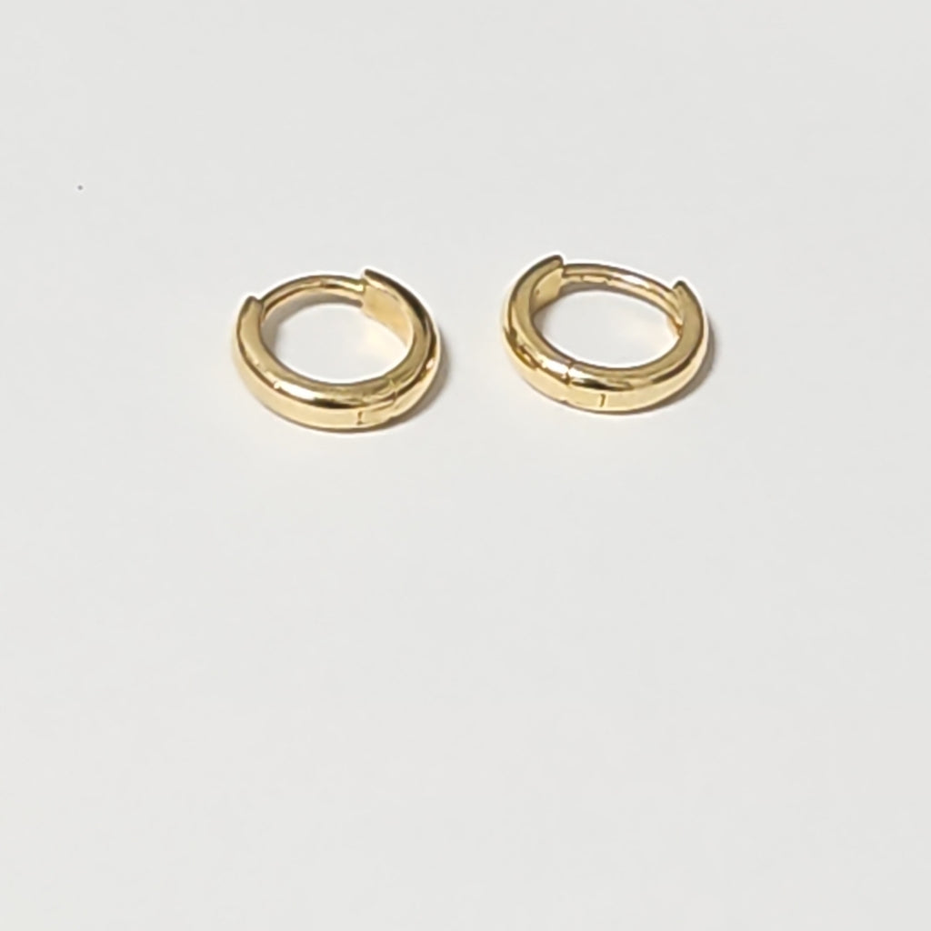 ARETES PAR ORO 14 K 1,50 GRMS (SEMINUEVO)