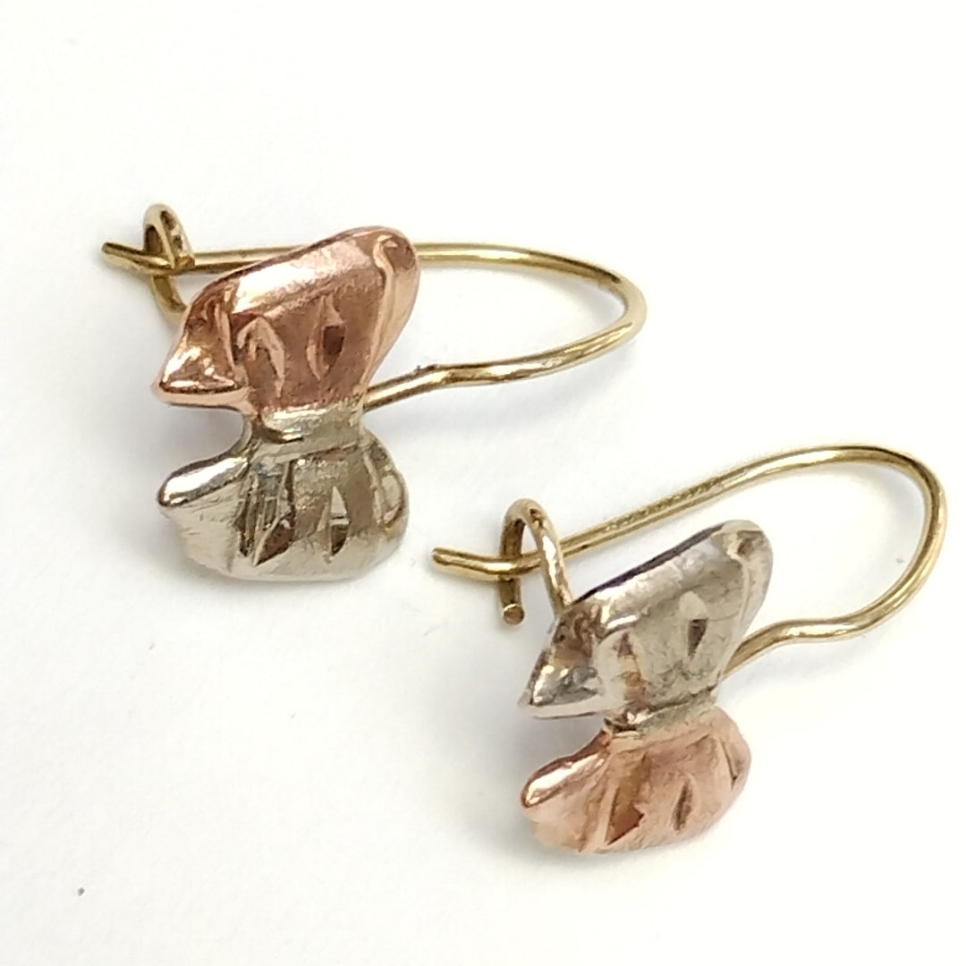 ARETES PAR ORO 10 K 0.9 GRMS (SEMINUEVO)