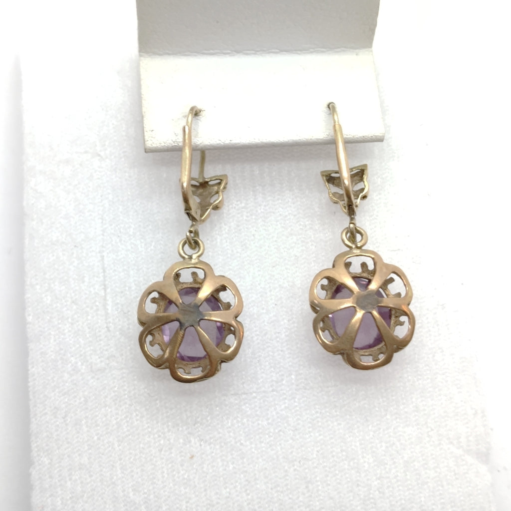 ARETES PAR ORO 10 K 4.2 GRMS (SEMINUEVO)