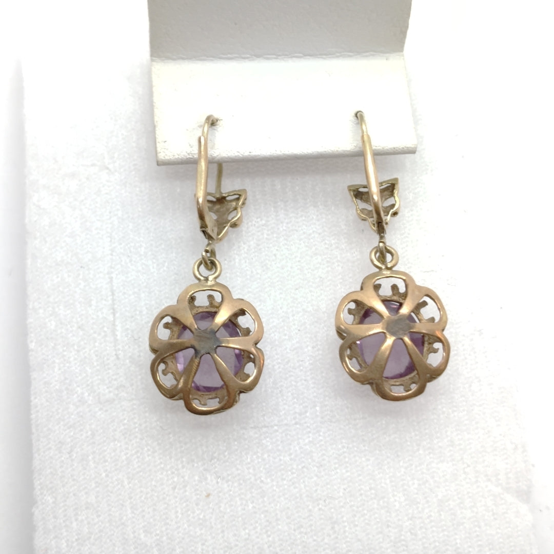 ARETES PAR ORO 10 K 4.2 GRMS (SEMINUEVO)
