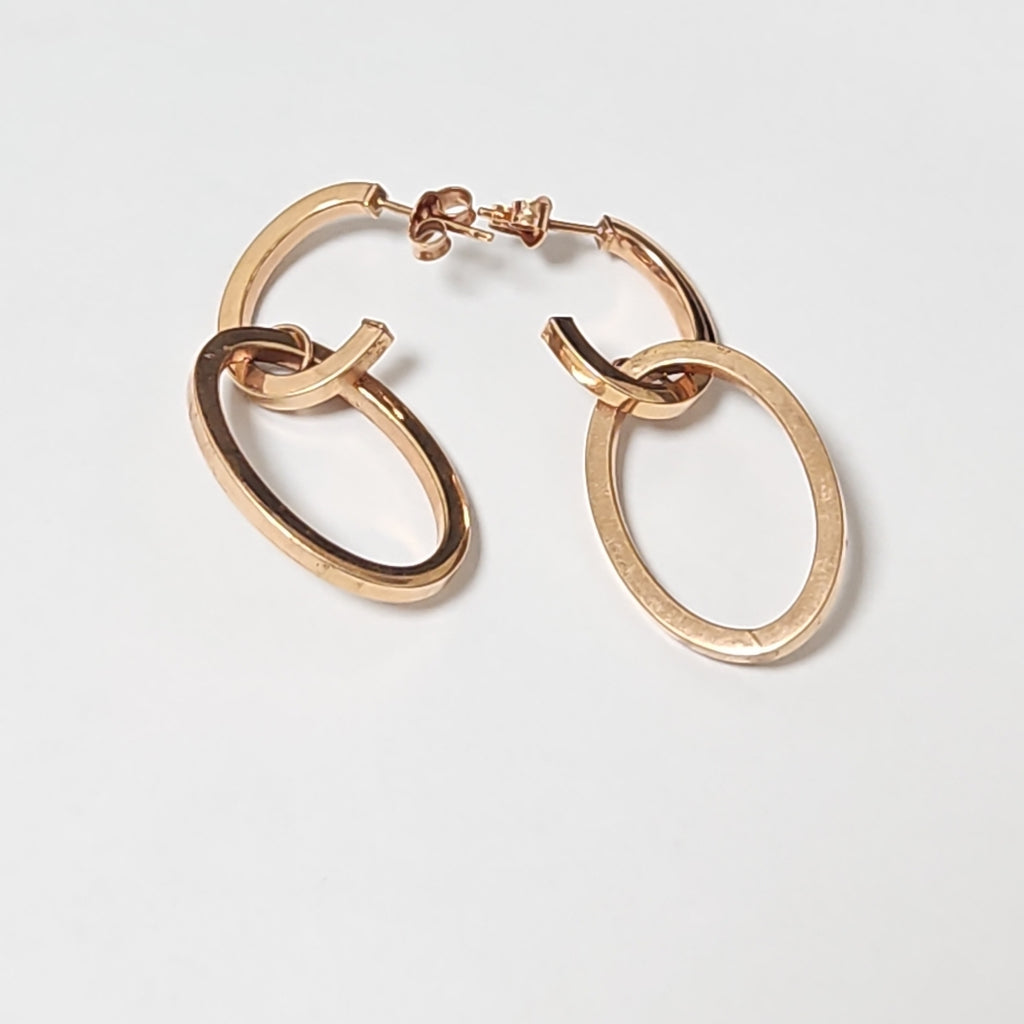 ARETES PAR ORO 14 K 2,50 GRMS (SEMINUEVO)