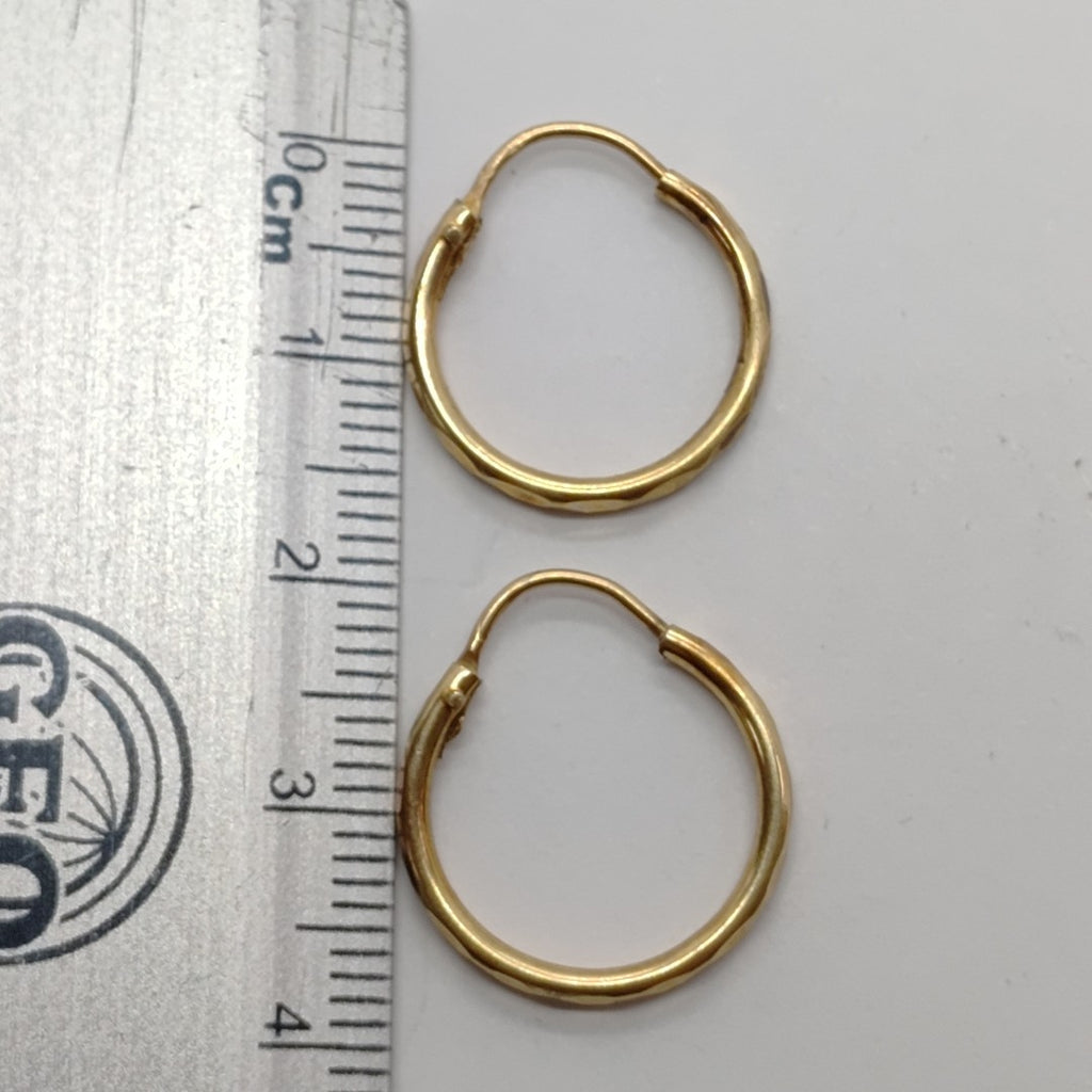 ARRACADAS PAR ORO 10 K 1 GRMS (SEMINUEVO)