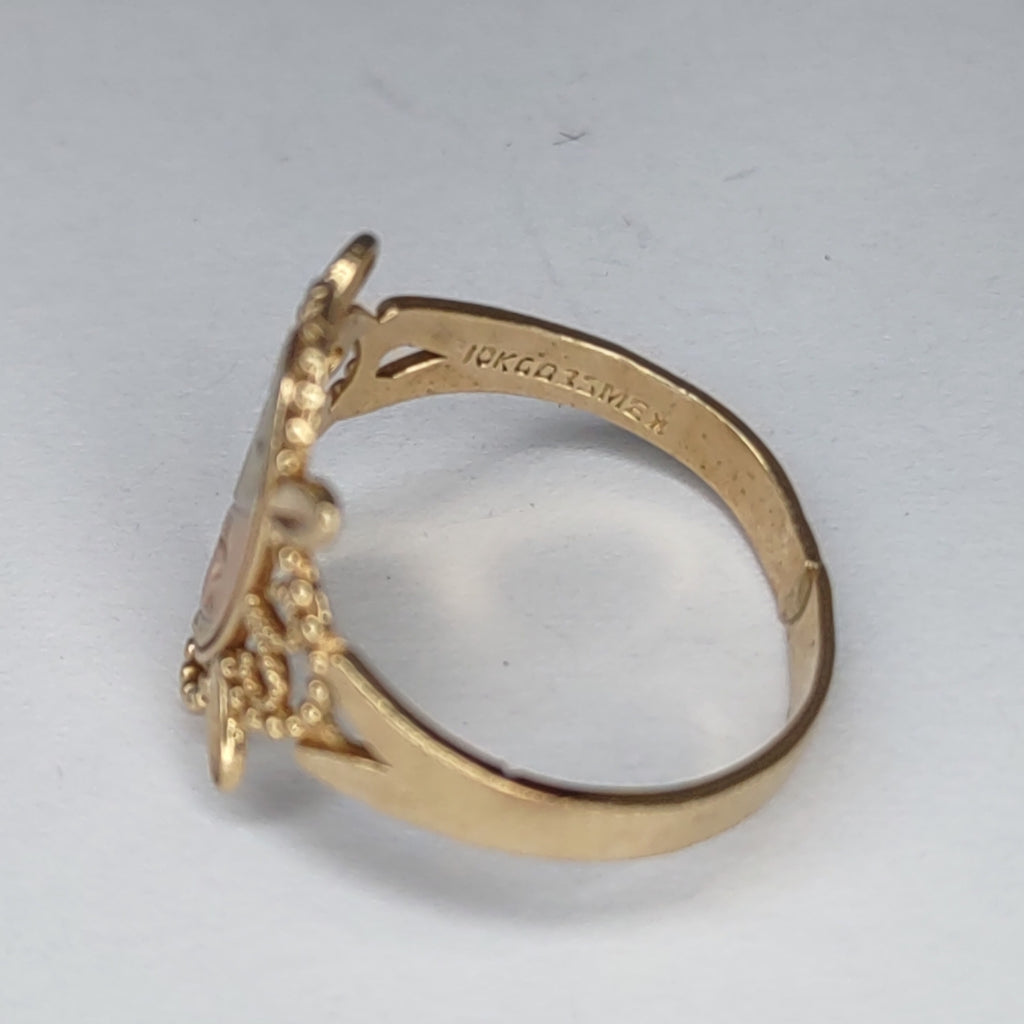 ANILLO ORO 10 K 1,30 GRMS (SEMINUEVO)