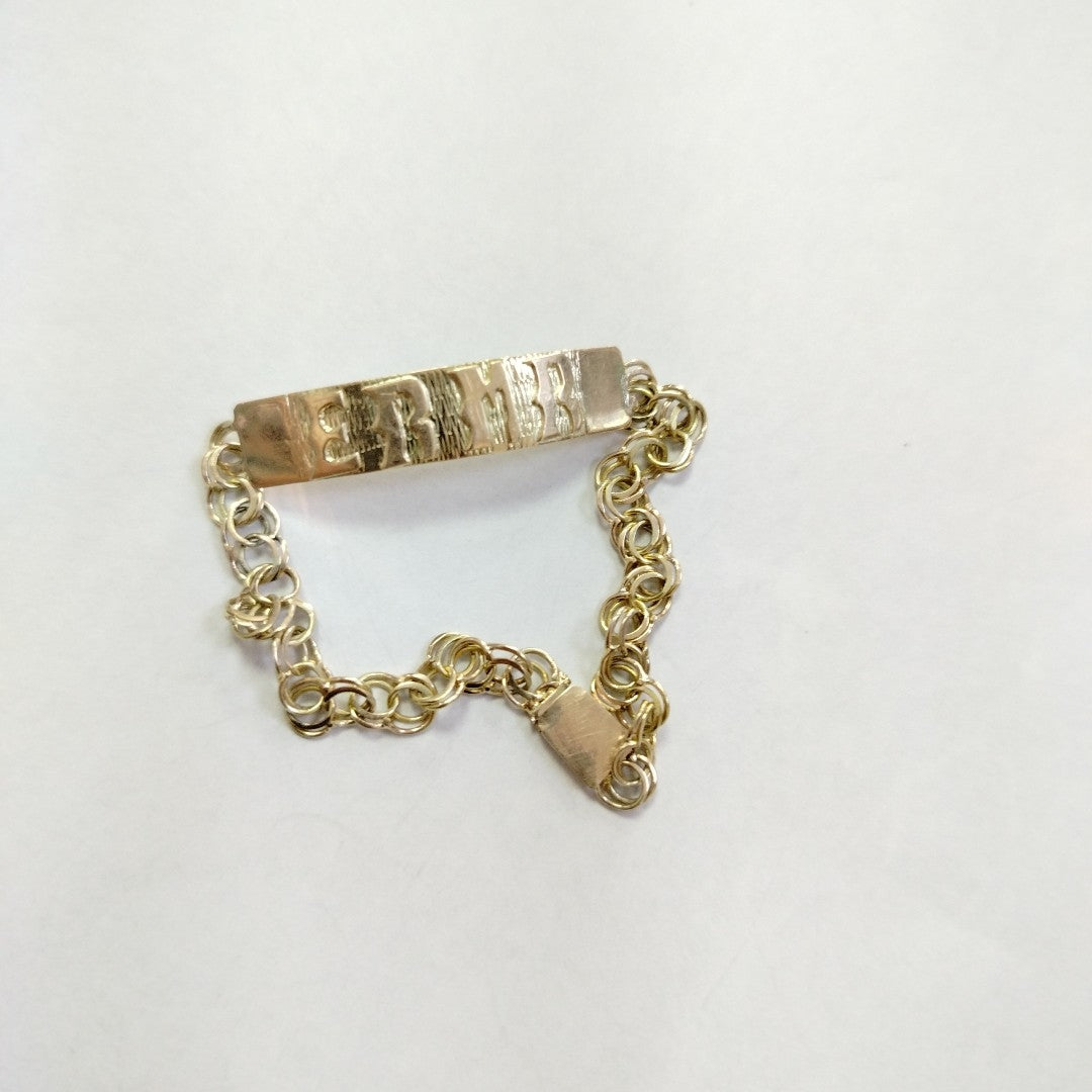 ESCLAVA ORO 10 K 4.3 GRMS (SEMINUEVO)