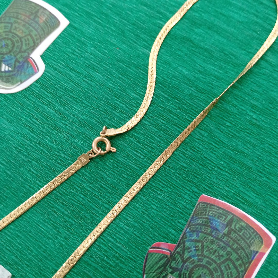 CADENA ORO 14 K 3,20 GRMS (SEMINUEVO)