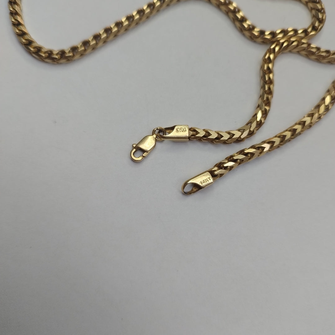CADENA ORO 14 K 38,50 GRMS (SEMINUEVO)