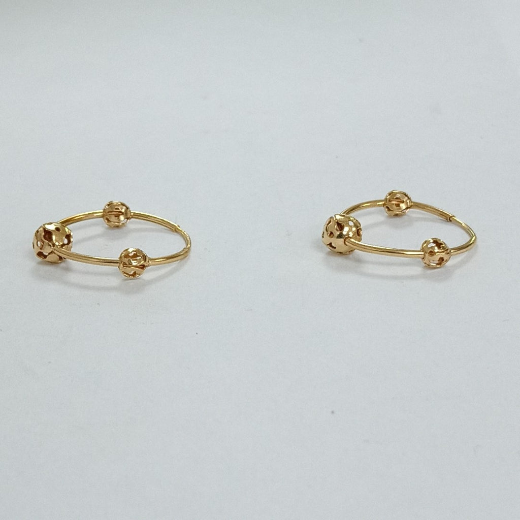 ARRACADAS PAR ORO 14 K 1.7 GRMS (SEMINUEVO)