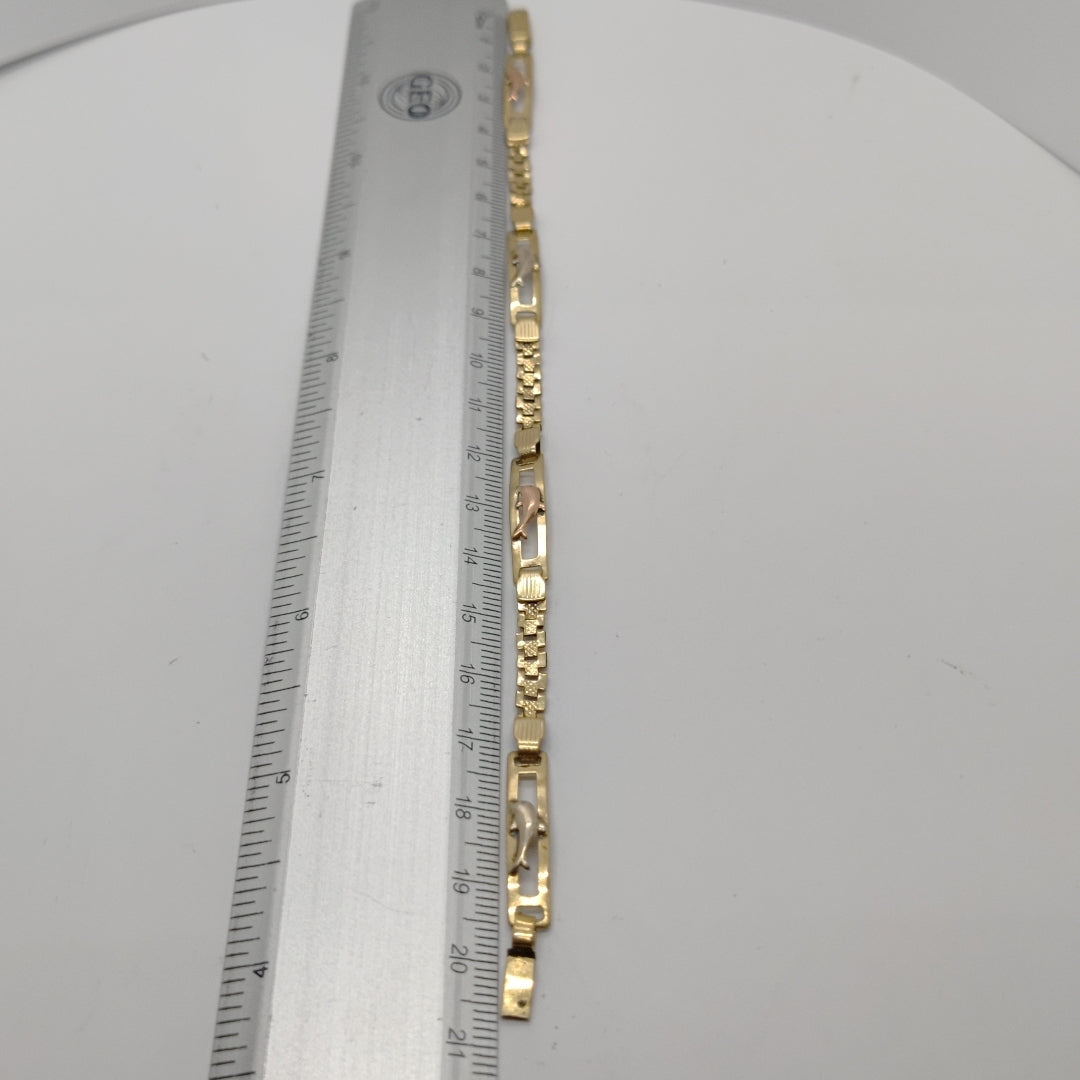 PULSERA ORO 10 K 4.8 GRMS (SEMINUEVO)