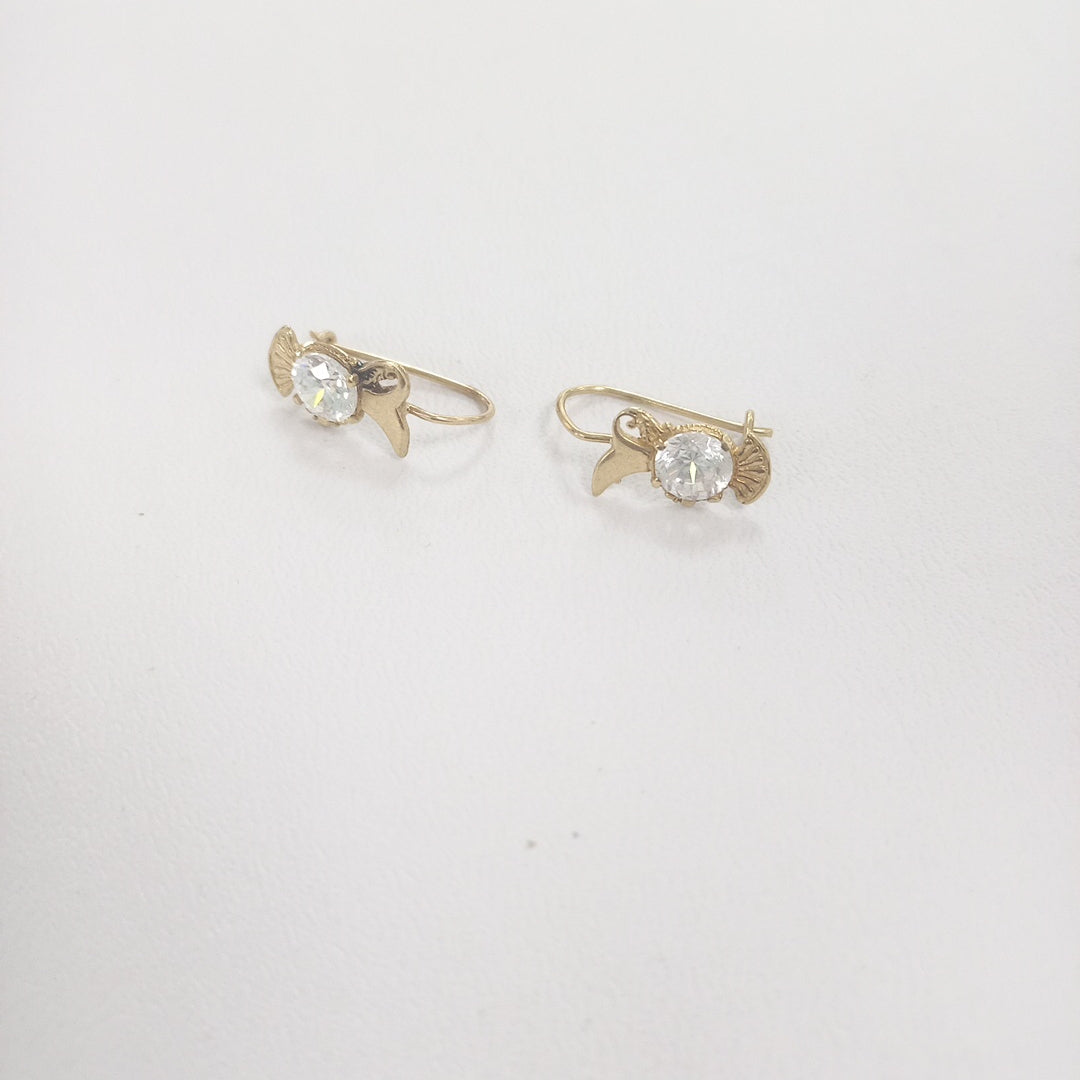 ARETES PAR ORO 8 K 2 GRMS (SEMINUEVO)
