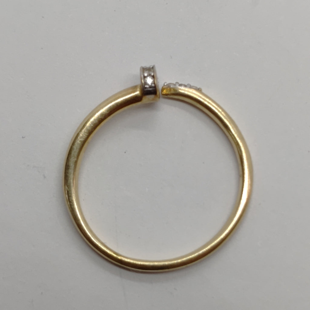 ANILLO ORO 10 K 1,50 GRMS (SEMINUEVO)