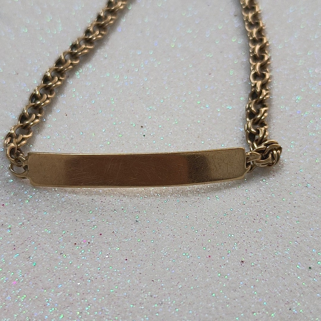 ESCLAVA ORO 10 K 8.4 GRMS (SEMINUEVO)