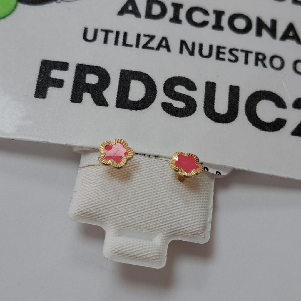 BROQUELES ORO 10K 1 (NUEVO)