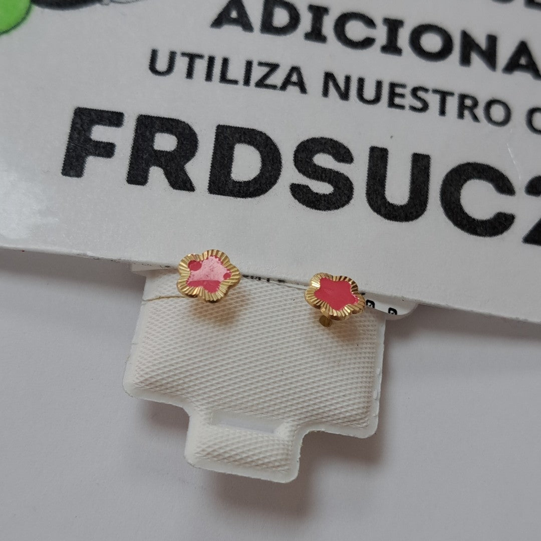 BROQUELES ORO 10K 1 (NUEVO)