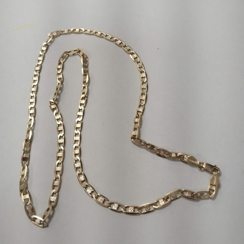 CADENA ORO COMBINADO 10 K 13,30 GRMS (SEMINUEVO)