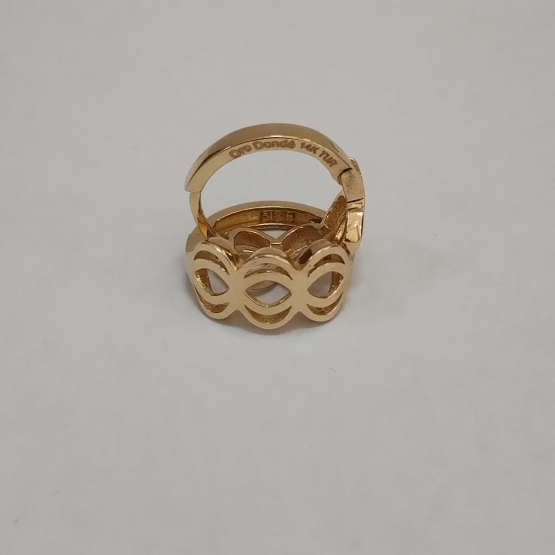 HUGGIES ORO 14K 2.1 (NUEVO)