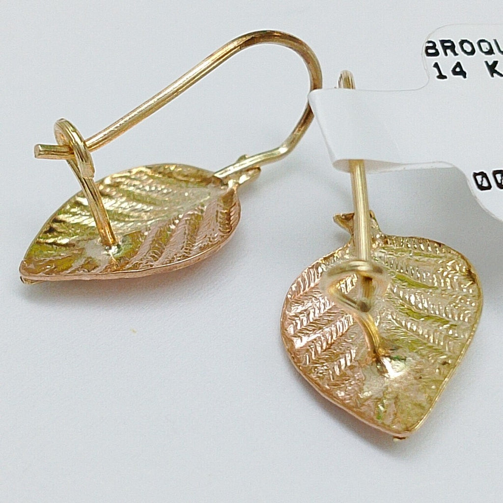 BROQUELES PAR ORO 14 K 2.1 GRMS (SEMINUEVO)
