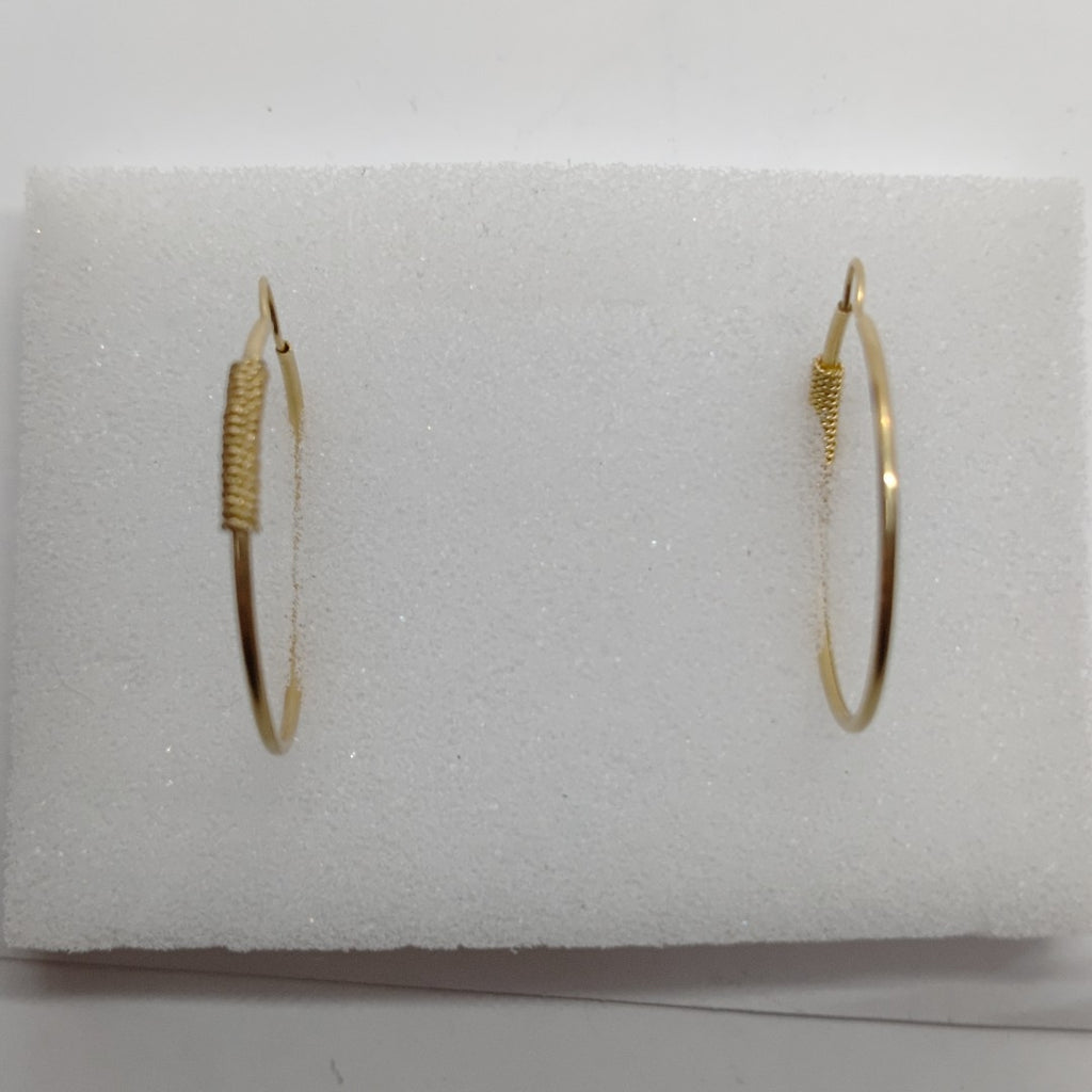 ARRACADAS PAR ORO 14 K 1,70 GRMS (SEMINUEVO)