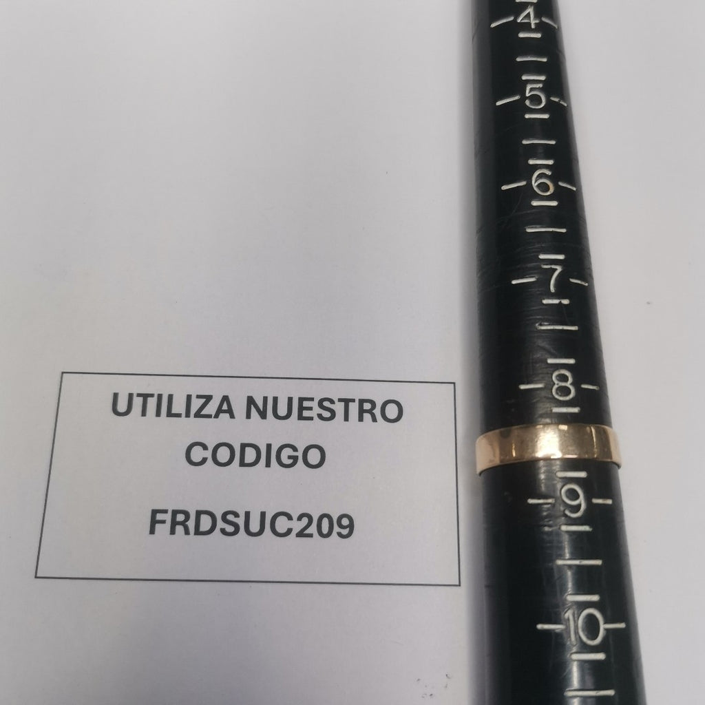 ARGOLLA ORO 10 K 1.8 GRMS (SEMINUEVO)