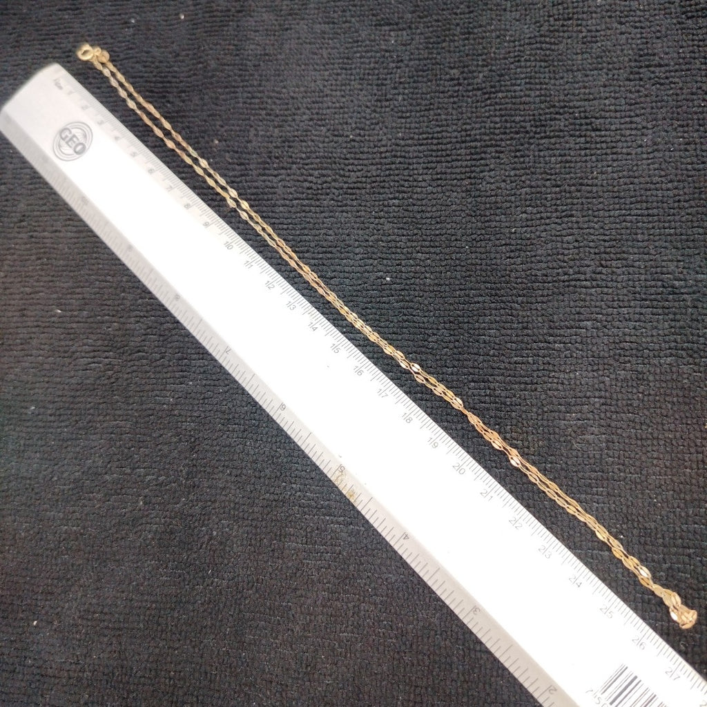 CADENA ORO COMBINADO 10 K 1.2 GRMS (SEMINUEVO)