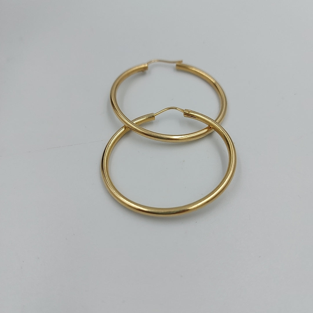 ARRACADAS PAR ORO 18 K 6 GRMS (SEMINUEVO)