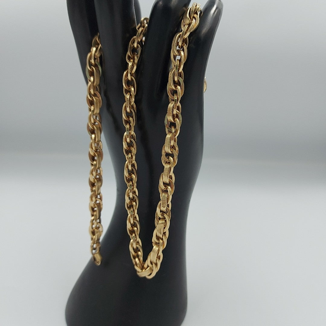 CADENA ORO 14 K 23.5 GRMS (SEMINUEVO)
