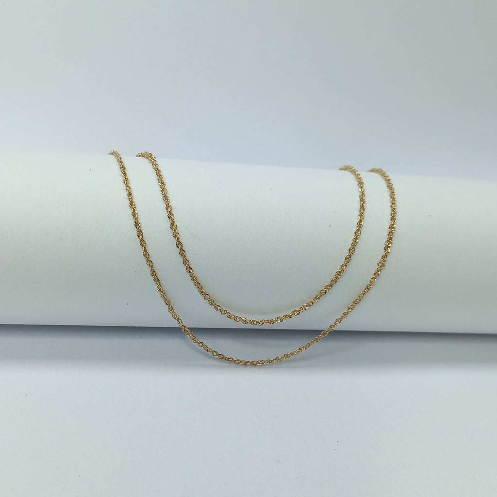 CADENA ORO 14 K 1,80 GRMS (SEMINUEVO)