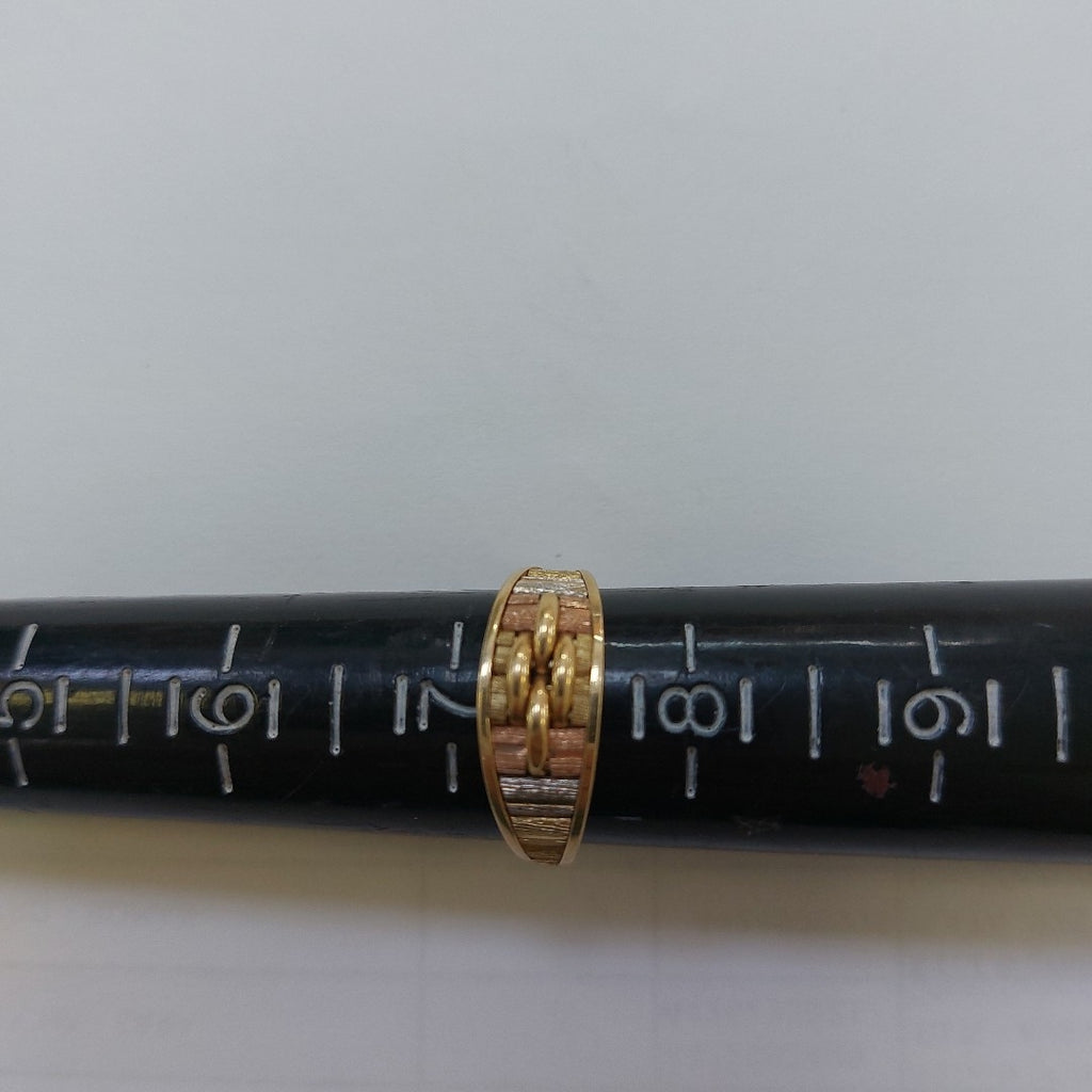 ANILLITO ORO COMBINADO 14 K 3.3 GRMS (SEMINUEVO)