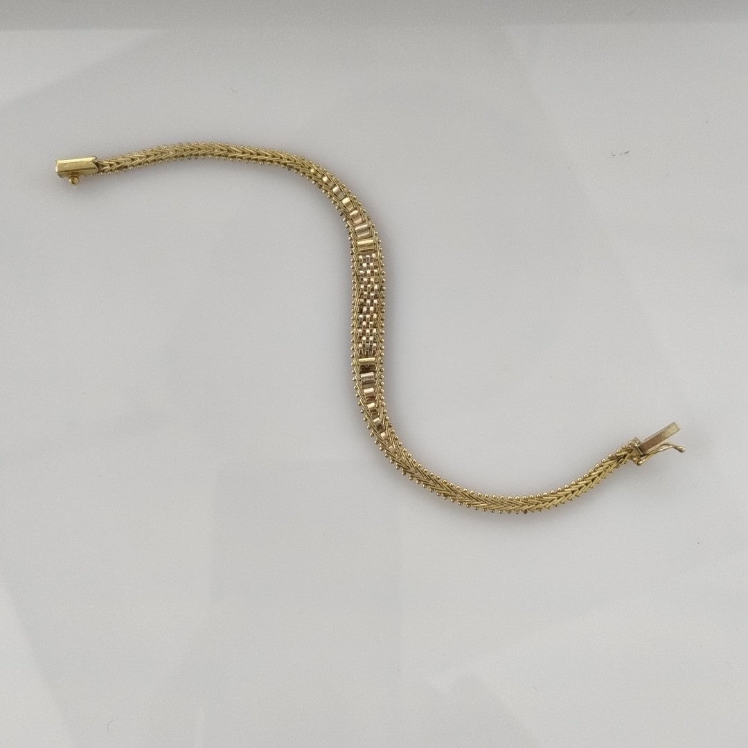 PULSERA ORO 14 K 7.9 GRMS (SEMINUEVO)