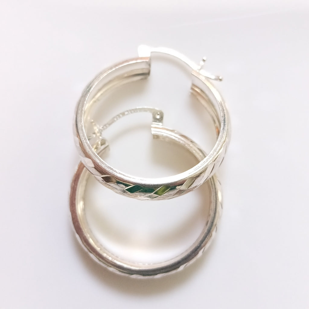 ARRACADAS PAR PLATA 3.9 GRMS (SEMINUEVO)
